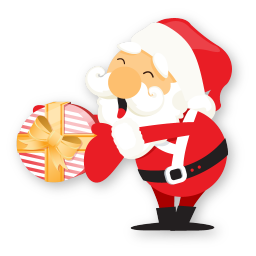 santa gift icon